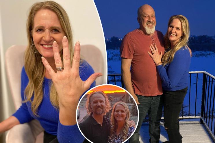 'Sister Wives' star Christine Brown marries David Woolley