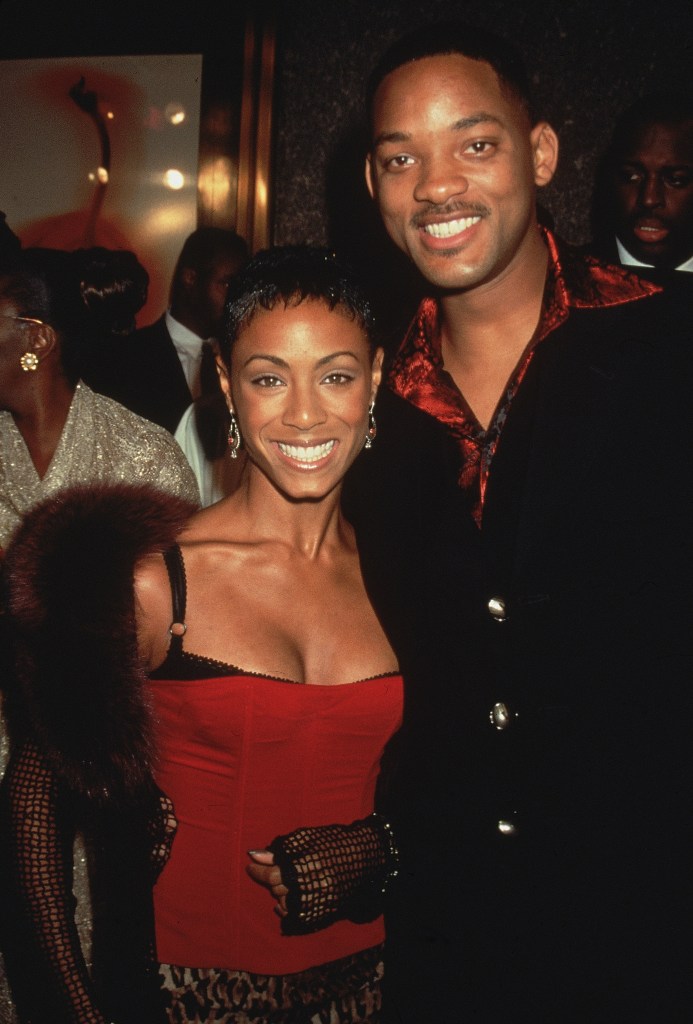 Jada Pinkett and Will Smith pictured together in 1998.