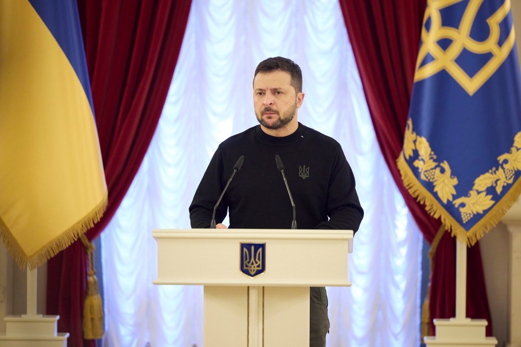 Ukrainian President Volodymyr Zelenskyy said Russia had only itself to blame for a rise in antisemitic violence in its regions. 