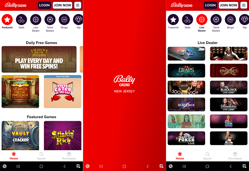 Bally Casino Mobile App