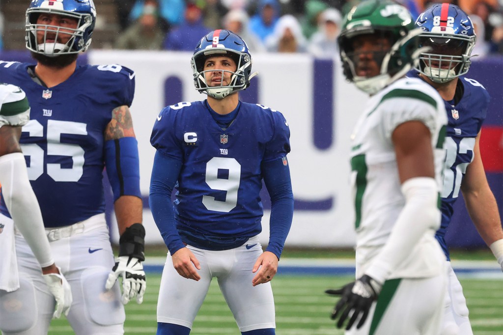 Graham Gano only connected on one of his three field goals in the Giants' loss Sunday.