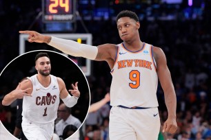 rj barrett knicks cavaliers rivalry