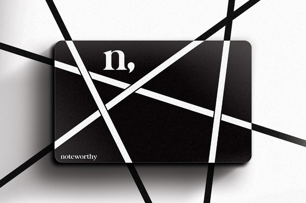 Noteworthy gift card