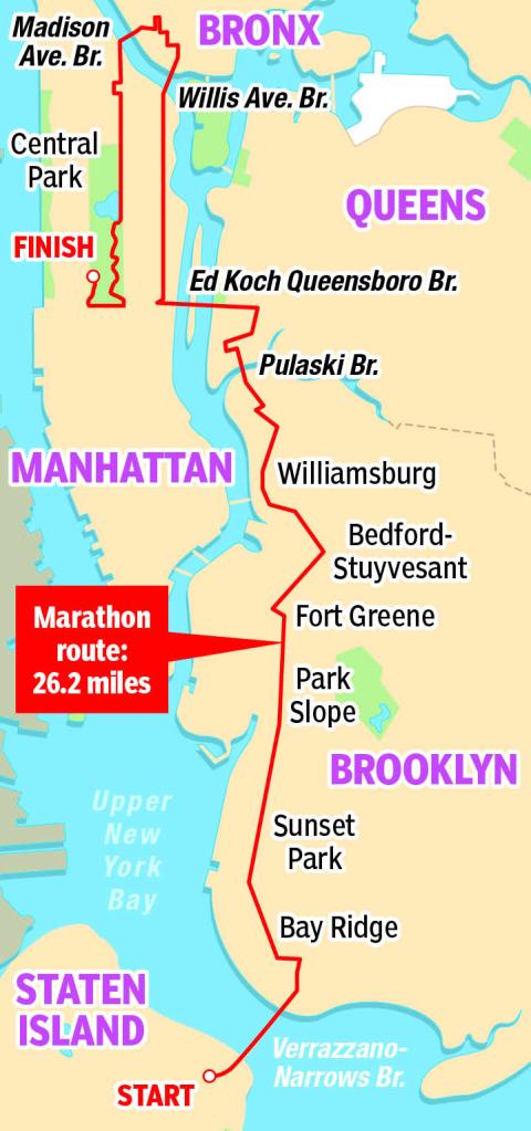 map of marathon