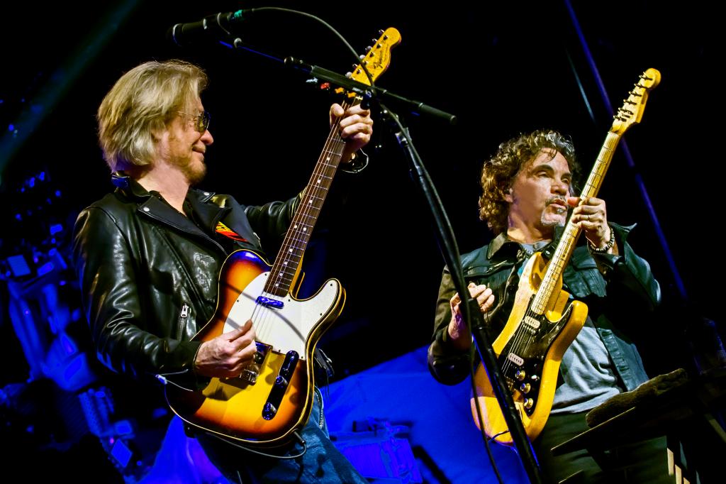 Daryl Hall and John Oates perform at the inaugural Hoagie Nation Festival on May 29, 2017 in  Philadelphia, PA.