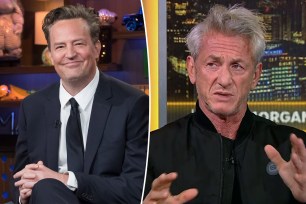 Sean Penn wasn't 'terribly surprised' by Matthew Perry's death: 'It's tragic'