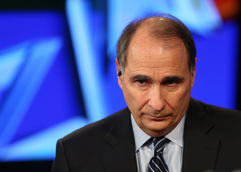 LAS VEGAS, NV - OCTOBER 13:  Political analyst David Axelrod attends a Democratic presidential debate sponsored by CNN and Facebook at Wynn Las Vegas on October 13, 2015 in Las Vegas, Nevada. Five Democratic presidential candidates are participating in the party's first presidential debate.  (Photo by Joe Raedle/Getty Images)