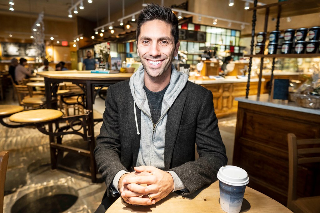 Nev Schulman smiling. 