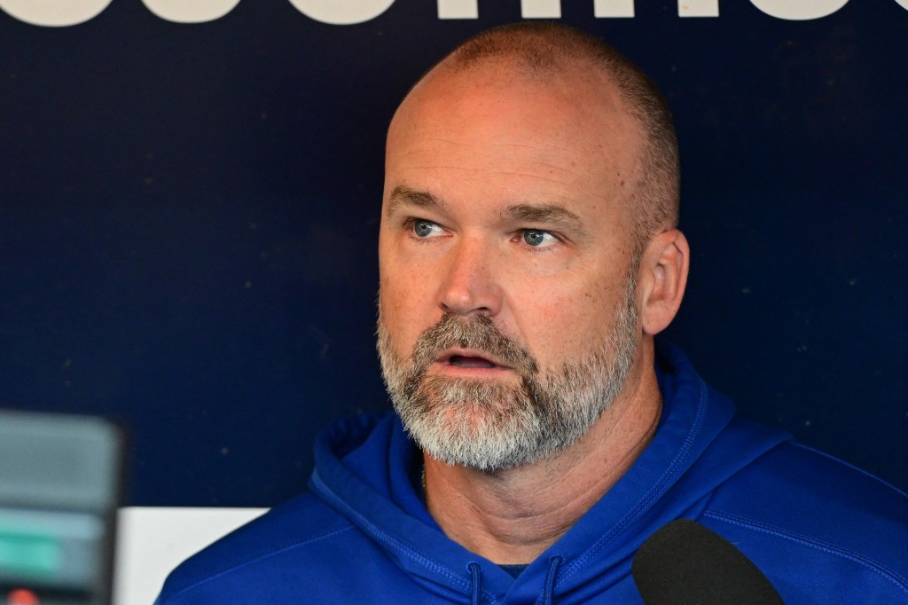 David Ross is being replaced by Craig Counsell as Cubs manager.