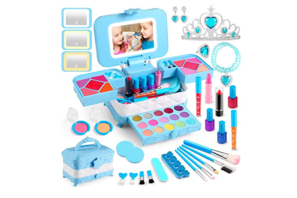 A child's makeup kit.