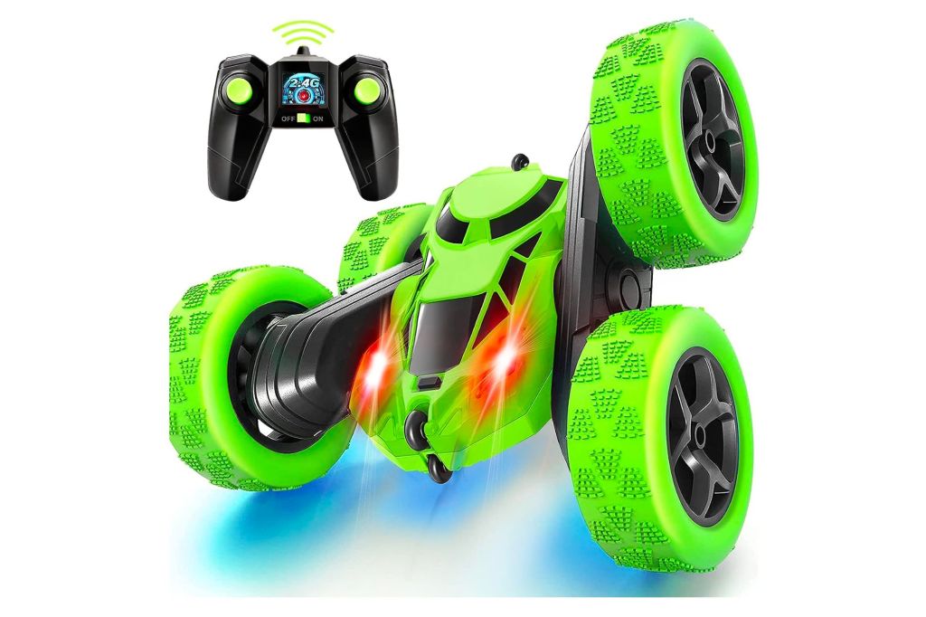 A remote control car with controller.