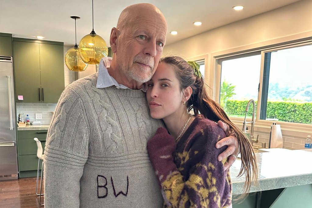 Bruce and Scout Willis