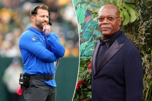 Samuel L. Jackson is starting to wonder if Sean McVay should be on the hot seat with the Rams.