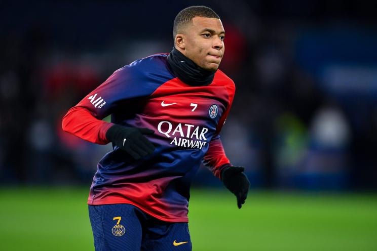 Kylian Mbappe of PSGl