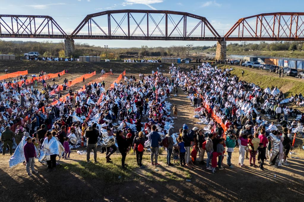 Monday saw the highest number of daily encounters at the southern border with more than 12,600 in just 24 hours