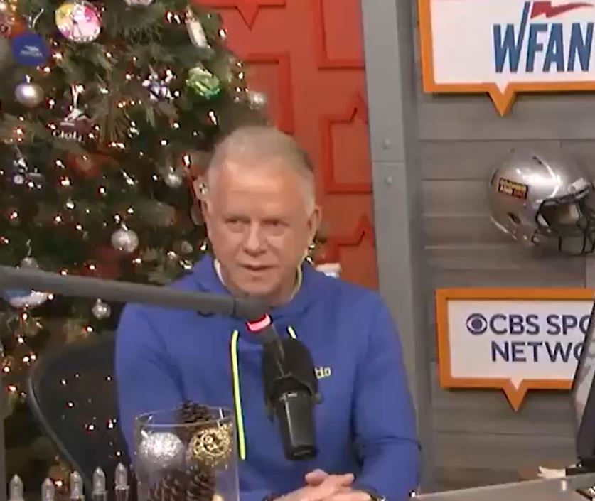 Boomer Esiason during the "Boomer & Gio" show Tuesday morning.