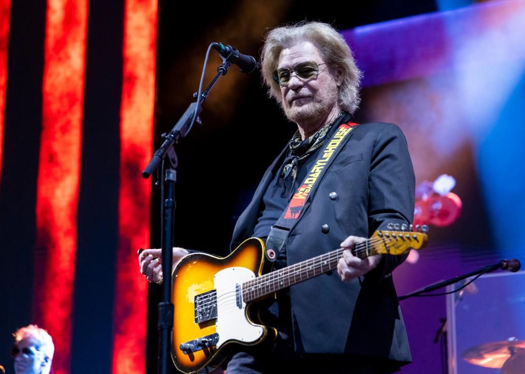 Daryl Hall performing at the Festival at Indiana State Fairgrounds on September 03, 2022.