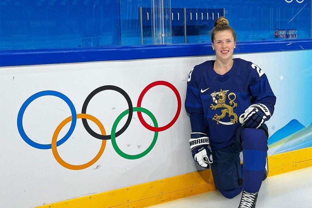 Sanni Hakala represented Finland at the Winter Olympics.