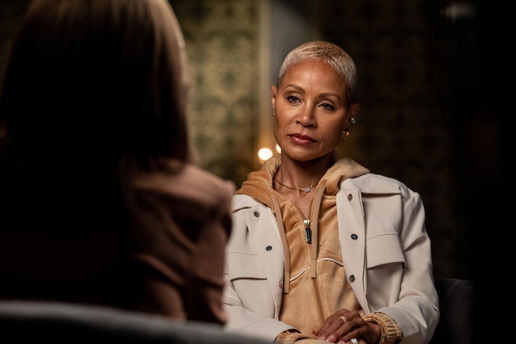 Jada Pinkett Smith during her Hoda Kotb interview. 