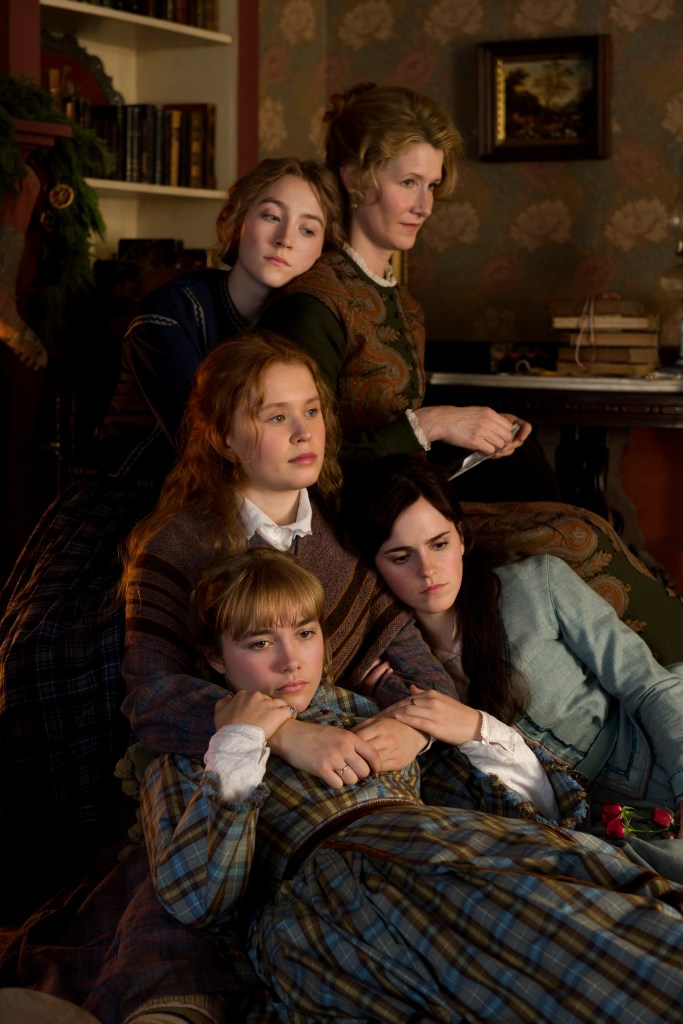 Saoirse Ronan, Laura Dern, Emma Watson, Florence Pugh and Eliza Scanlen in "Little Women." 