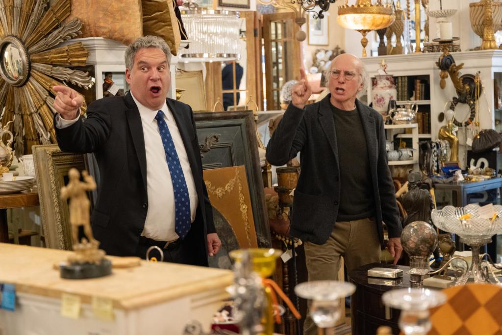 Jeff Garlin and Larry David as Jeff and Larry in a Season 11 episode of "Curb Your Enthusiasm."