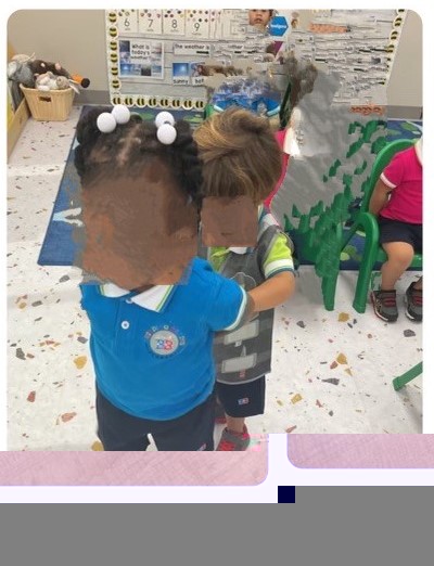 A photo shared Dec. 13 on Facebook by Dr. Ivory Toldson, director of Education Innovation and Research at the NAACP, shows two unidentified pre-school students at Building Brains Academy in St. Cloud, Florida, reenacting the arrest of Rosa Parks. 