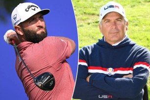 Jon Rahm and Fred Couples