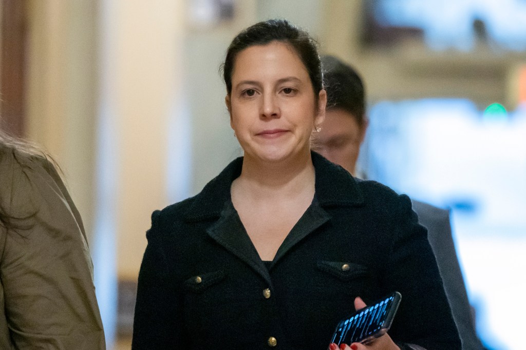 Rep. Elise Stefanik walking