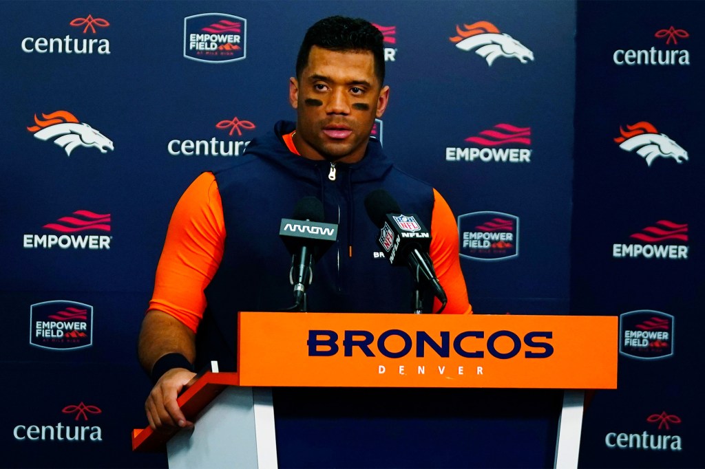 Russell Wilson won't play in the Broncos' final two games of 2023.