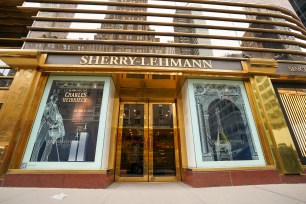 The exterior of the then-Sherry-Lehmann wine retailer.