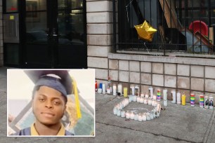 Denzel Bimpey of the Bronx was stabbed and killed Friday night.