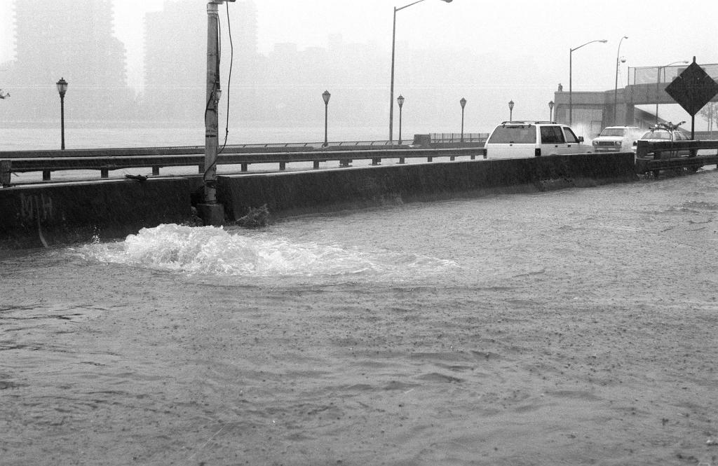 Coastal area like NYC are sinking into the ground and that is causing an increased risk of flooding.