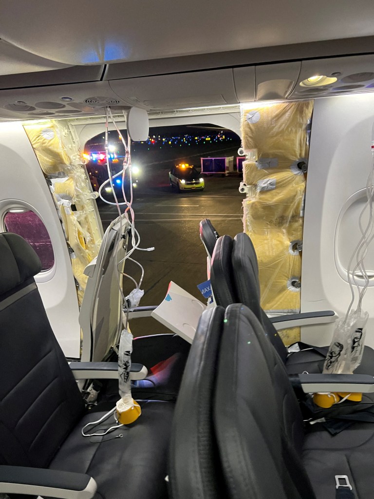 The Boeing aircraft was not being used for flights to Hawaii after a warning light that could indicate a pressurization problem lit up on three different trips, federal officials revealed Sunday.