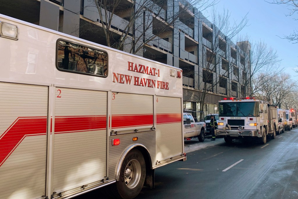 The man found lying outside of the building, which is a couple of blocks from Yale’s New Haven campus, was taken to Jacobi Medical Center’s hyperbaric chamber in the Bronx, New York City in critical condition.