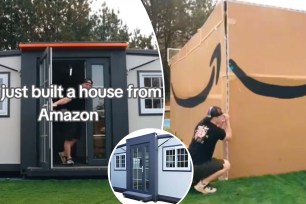 foldable amazon house