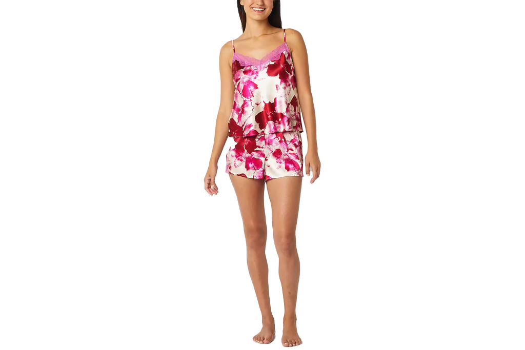 Ambrielle Women's Sleeveless V-Neck Shorts Pajama Set