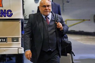 Former Islanders coach and current Predators general manager Barry Trotz