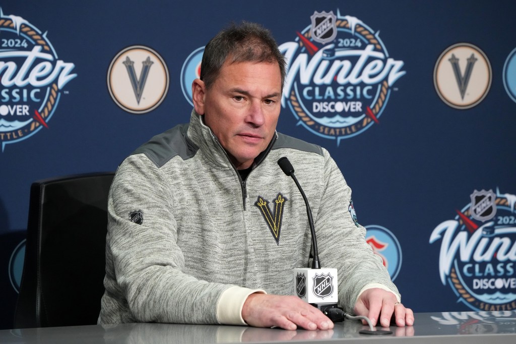 Golden Knights coach Bruce Cassidy