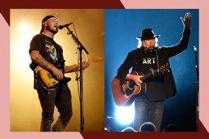 Zach Bryan (L) and Neil Young are headlining at the 2024 Bourbon and Beyond Festival.