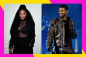 Janet Jackson (L) and Usher are headlining at the 2204 Lovers and Friends Festival in Las Vegas.