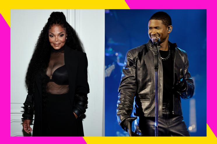 Janet Jackson (L) and Usher are headlining at the 2204 Lovers and Friends Festival in Las Vegas.