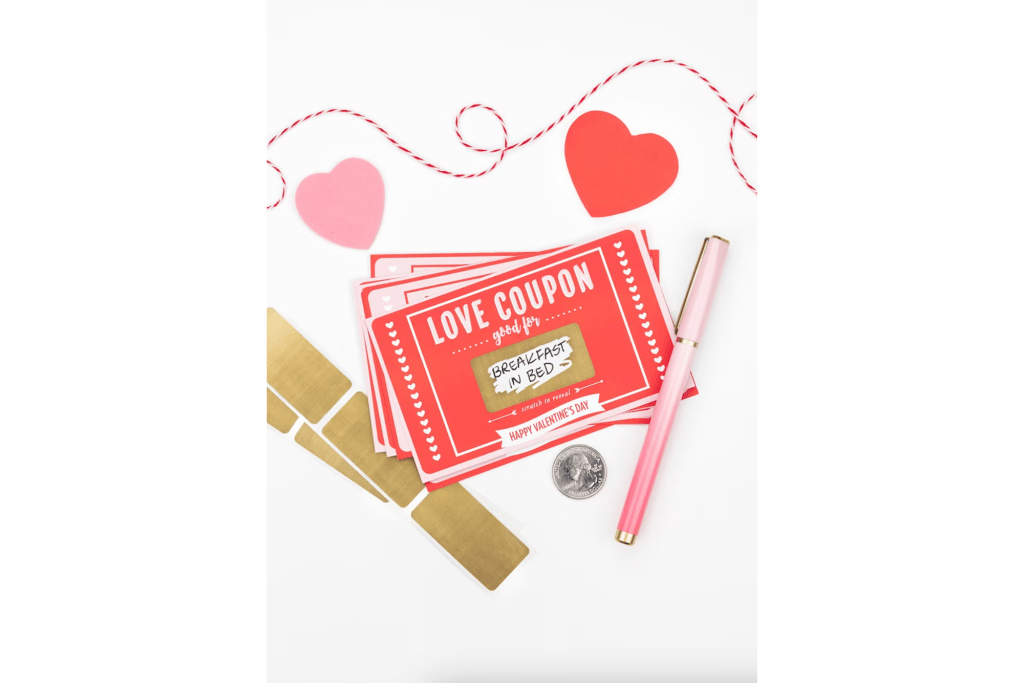Scratch-Off Love Coupons