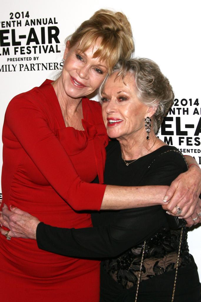 Hollywood star Melanie Griffith posted a rare photo of her mother Tippi Hendren on Saturday to commemorate her 94th birthday. 