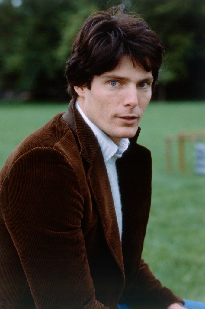 Christopher Reeve smiling. 