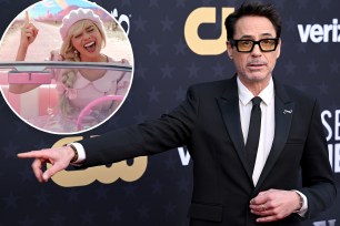 Renowned Marvel actor Robert Downey Jr. seemingly slammed the Academy of Motion Picture Arts and Sciences Tuesday after proclaiming that Margot Robbie "is not getting enough credit" for her hit summer film "Barbie."