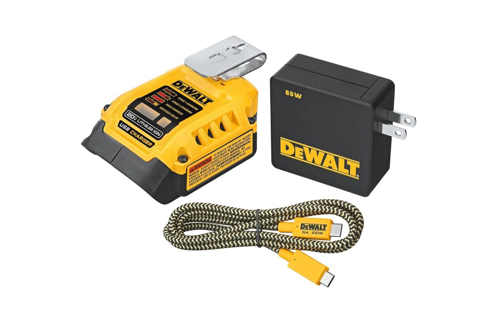 Dewalt DCB094K 20V MAX FLEXVOLT 5 Amp USB Charging Kit