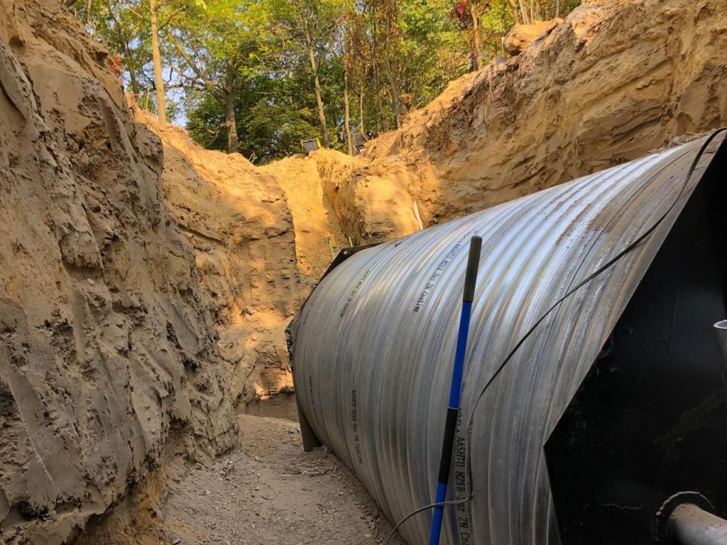 Individual bunkers can also be connected to create larger underground systems for bigger groups of people.