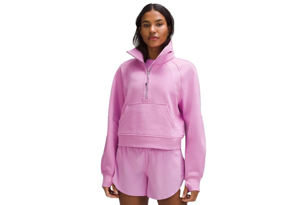 lululemon Scuba Oversized Funnel-Neck Half Zip