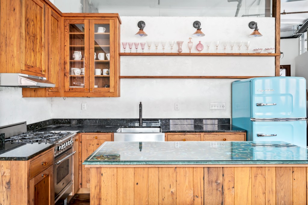 Interior of the kitchen. 