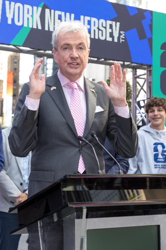 New Jersey Governor Phil Murphy’s administration reportedly considered a proposal to set aside $5 million in federal COVID-19 aid for an “influx” of migrants.